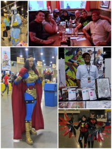 fun times at Heroes Con 2013!