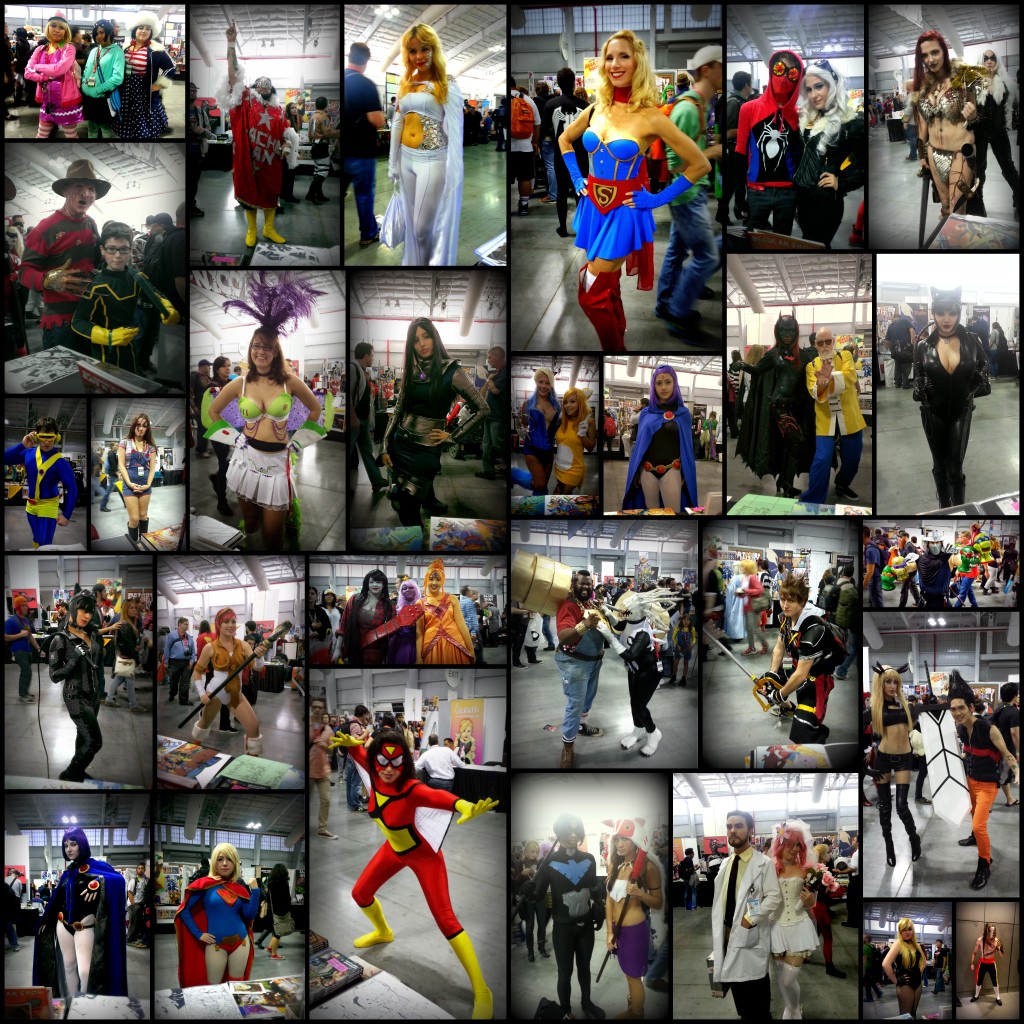 just a few of the amazing cosplayers at NYCC