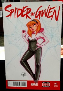 Spider-Gwen commission by Penelope "Peng-Peng" Gaylord (Awesome Con 2015)